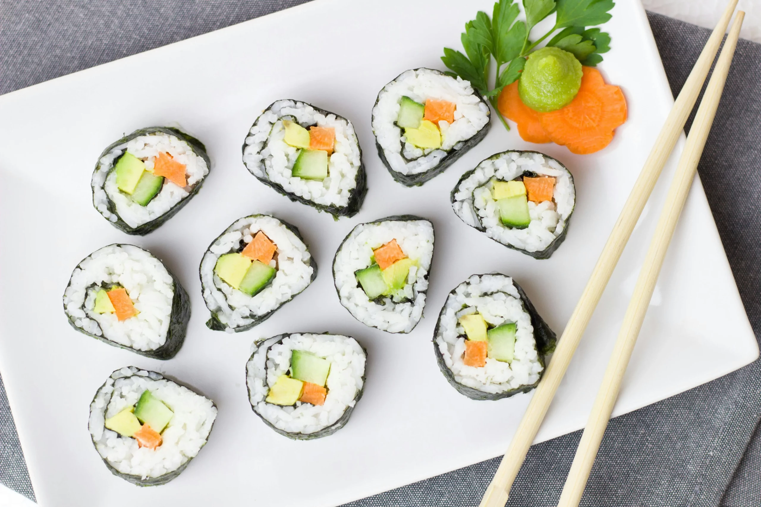 is sushi gezond