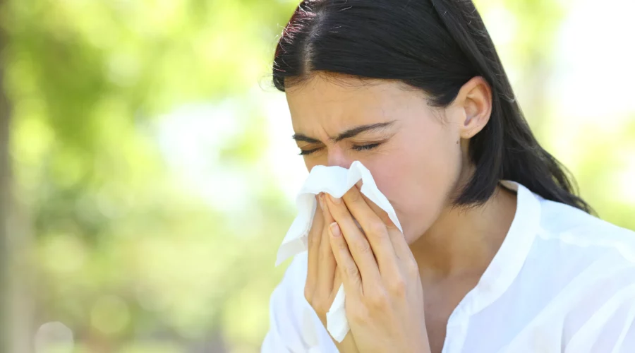 zomerallergie door pollen en gras